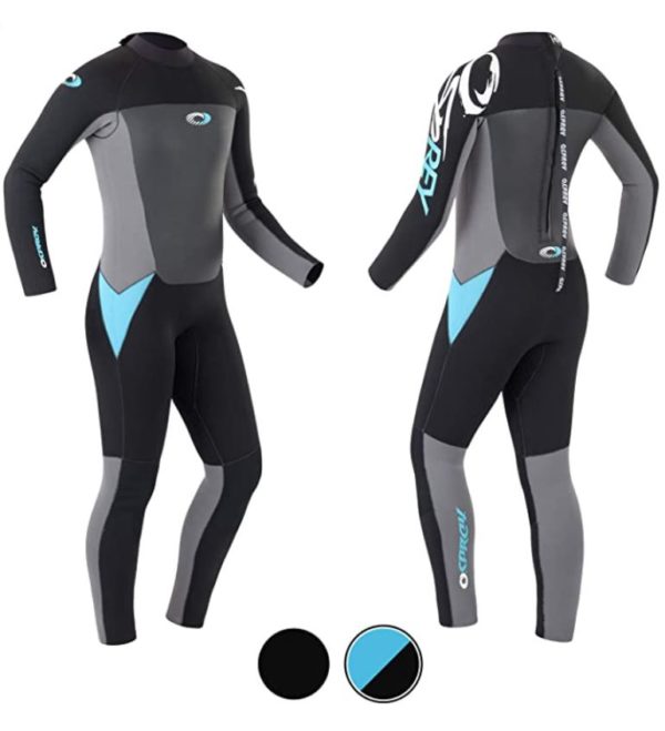 Combinaison - zip dos - 5mm - femme