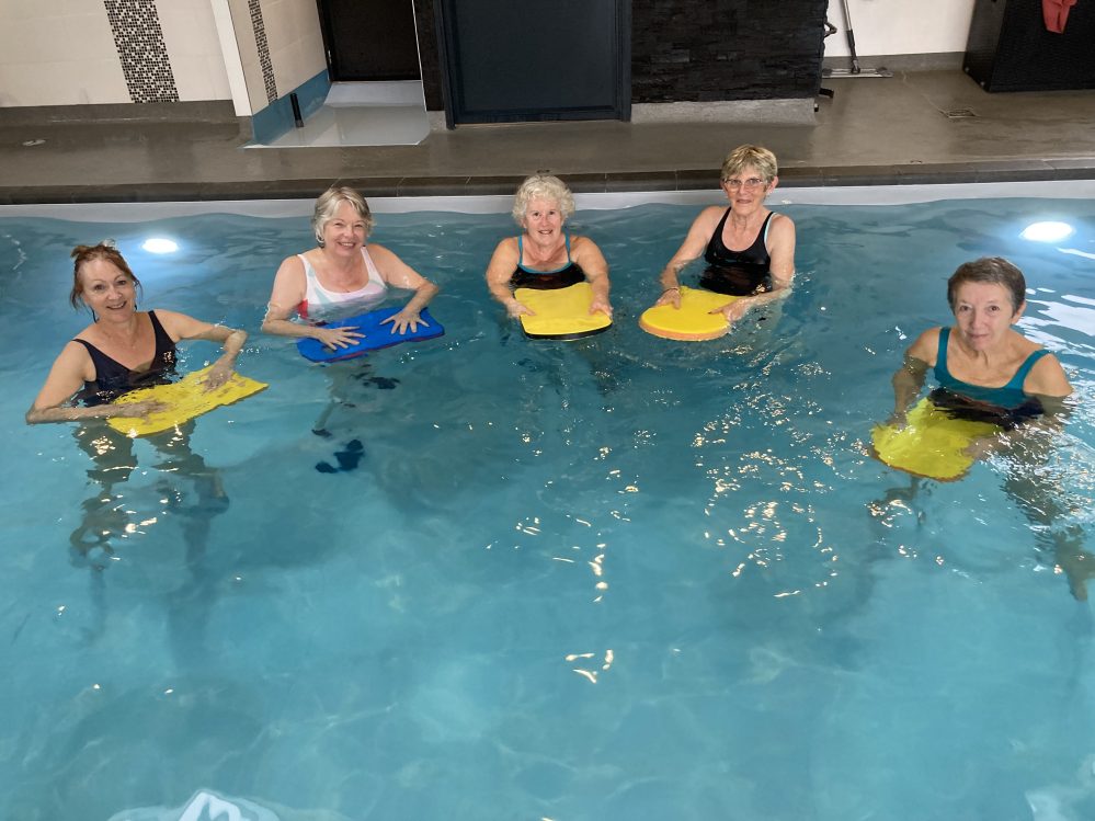 Aquagym dans la piscine Miss Aqua Planet